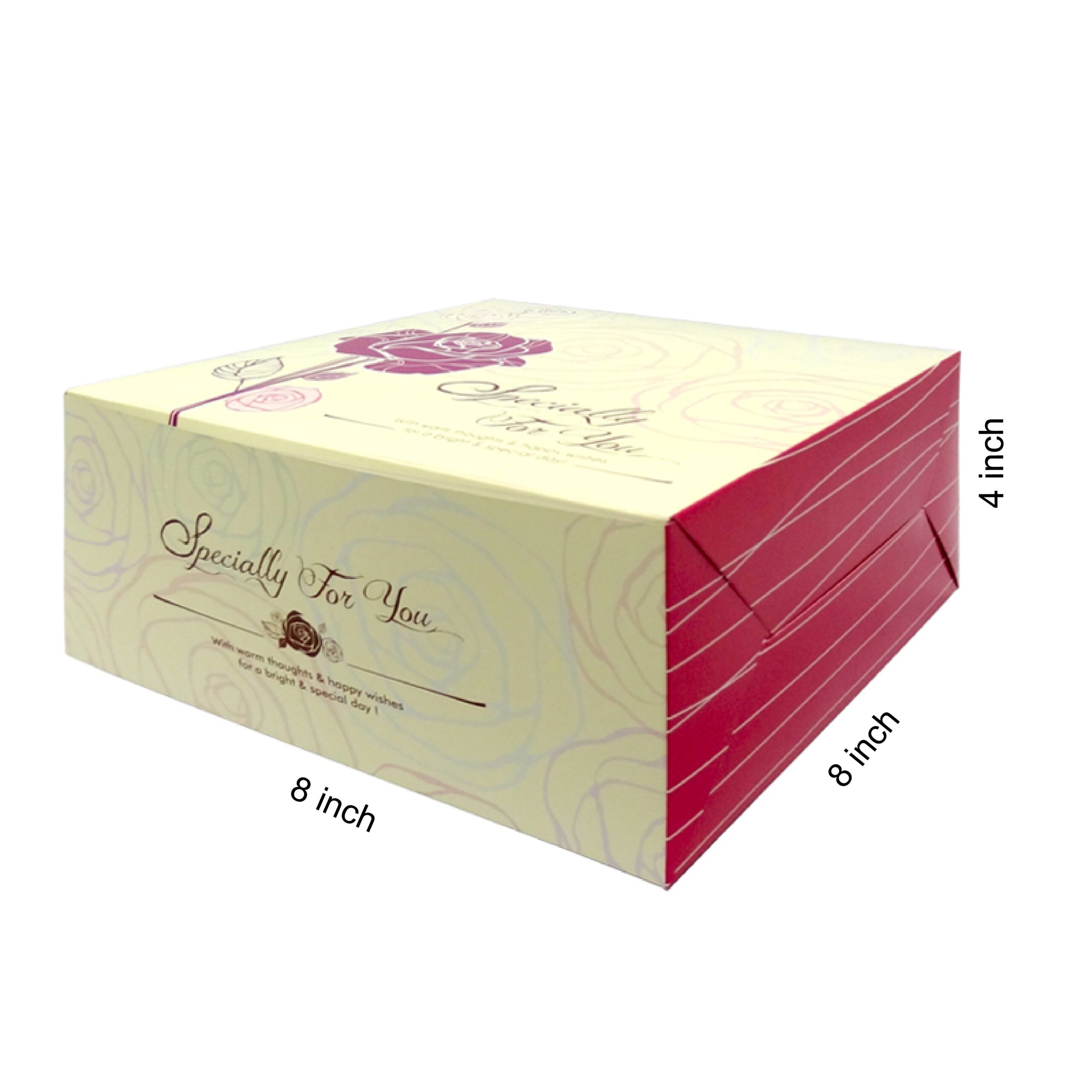 Cake Box 02 (20pcs) - Boxingpartner: Better Packaging, Cleaner