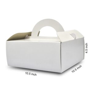 Basic Cake Box with Handle 04 (20pcs)