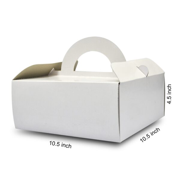 Basic Cake Box with Handle 04 (20pcs)